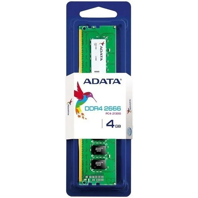 Memoria Ram Adata Ddr4, 2666ghz, 4gb, Non-ecc, Cl19