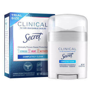 Secret Clinical Strength Completely Clean Invisible Solid Secret Clinical Strength Completely Clean Invisible Solid