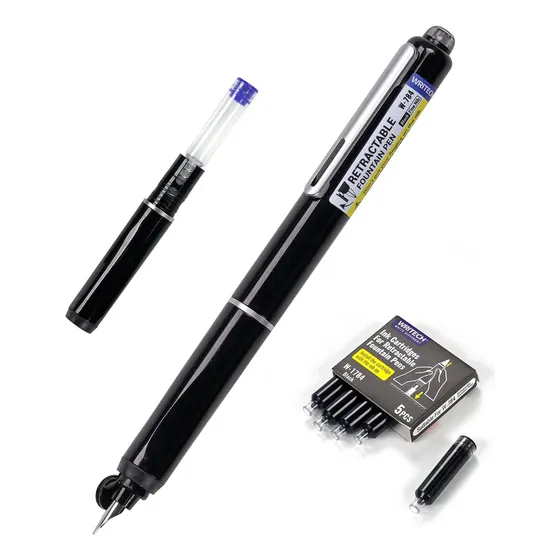 Pluma Writech Retractil Punta Fina