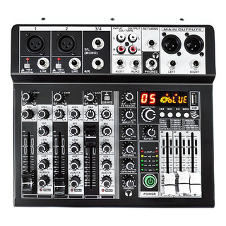 Bomge Kv4 Mixer Mixer 4 Chanel 99 Dsp Efectos, +48 V Bomge Kv4 Mixer Mixer 4 Chanel 99 Dsp Efectos, +48 V