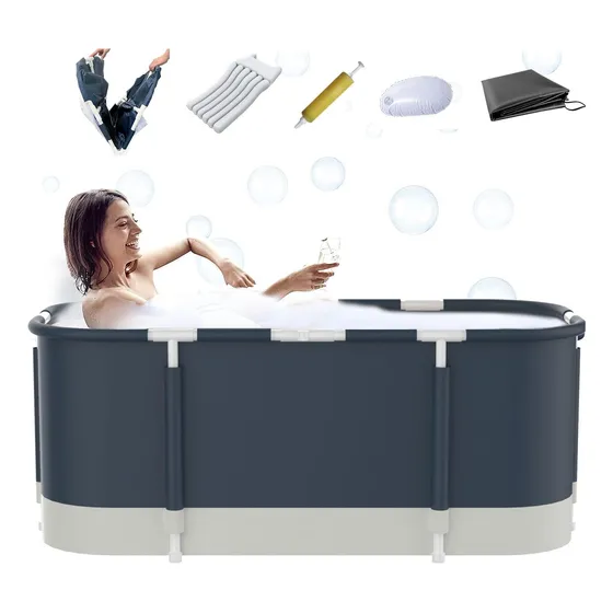 Bañera Portátil Para Cabina De Ducha, Grande De 47