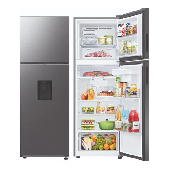 Heladeras Samsung Rt35 Inox Motor Inverter 10 Años Gtia Dimm