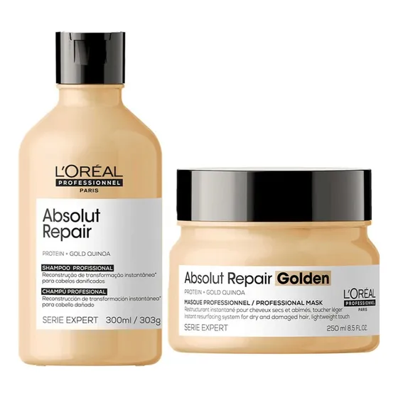 Pack Absolut Repair Sh Y Mascara Golden Loreal