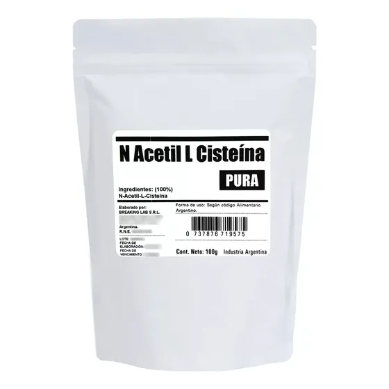 N Acetil L Cisteina Aminoácido Nac Puro 100g