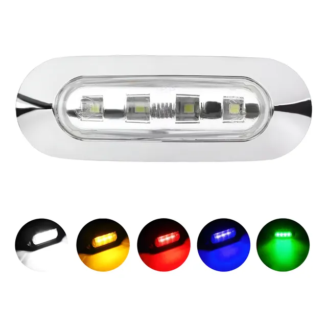 Mixparts White Luz De Cortesía Led 12/24v Blanco 50000h