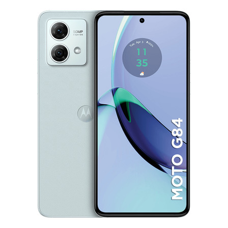 Smartphone Motorola Moto g84 5G - 256GB 16GB (8GB RAM+8GB Ram Boost) 50MP Ultra-Pixel AI Camera Tela pOLED NFC - Azul Claro Smartphone Motorola Moto g84 5G - 256GB 16GB (8GB RAM+8GB Ram Boost) 50MP Ultra-Pixel AI Camera Tela pOLED NFC - Azul Claro