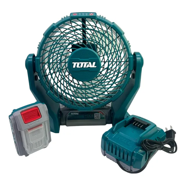 Ventilador De Mesa Kit Completo Larga Duración