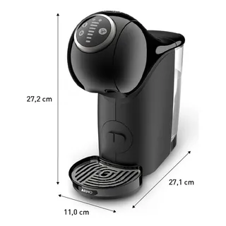 Cafeteira Nescafé Dolce Gusto Arno Genio S Plus Preto Cåpsulas Cafeteira Nescafé Dolce Gusto Arno Genio S Plus Preto Cåpsulas
