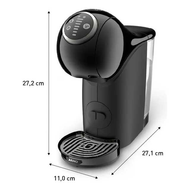 Cafeteira Nescafé Dolce Gusto Arno Genio S Plus Preto Cápsulas 220v