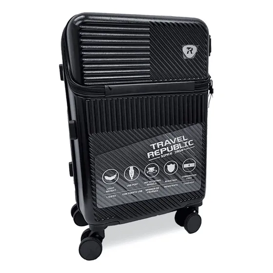 Maleta 20 Pulgadas Usb 1b 2gr Travel Republic