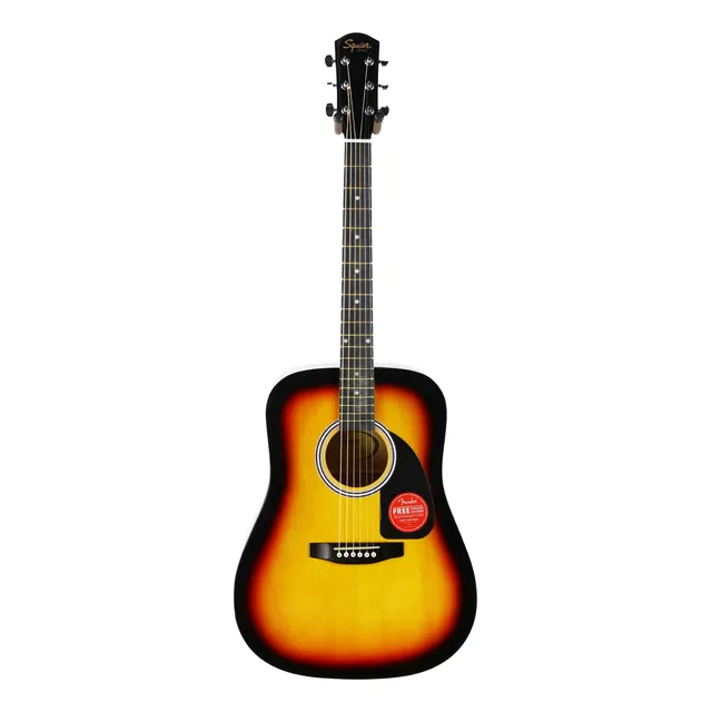 Squier By Fender Sa-150 Dreadnought Guitarra Acústica -  S.