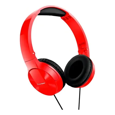 Audífonos Pioneer Alámbrico Semj503rd Over-ear Fj Color Rojo
