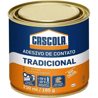 Adesivo Cola De Contato Sapateiro Colar Madeira Couro TĂȘnis Sem Toluol 195g Cascola Adesivo Cola De Contato Sapateiro Colar Madeira Couro TĂȘnis Sem Toluol 195g Cascola