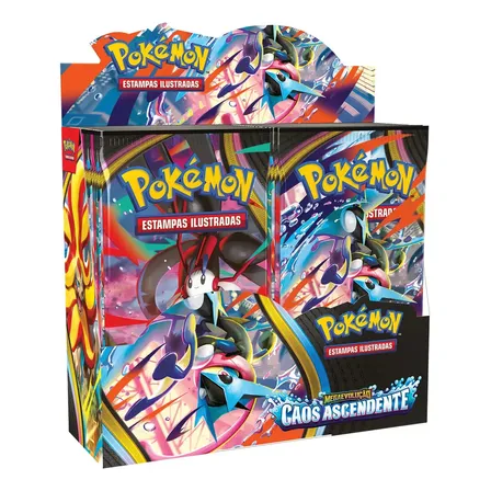 Box Display Pokémon Tcg Me 4 Caos Ascendente Português