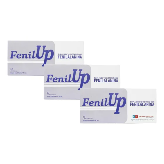 Fenil Up Suplemento Dietario X30 Comprimidos (combo X3)