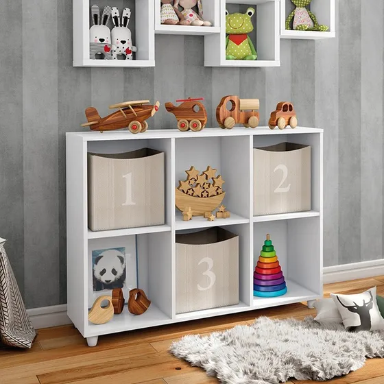 Estantería Organizador Dormitorio Estante Mueble Guardado