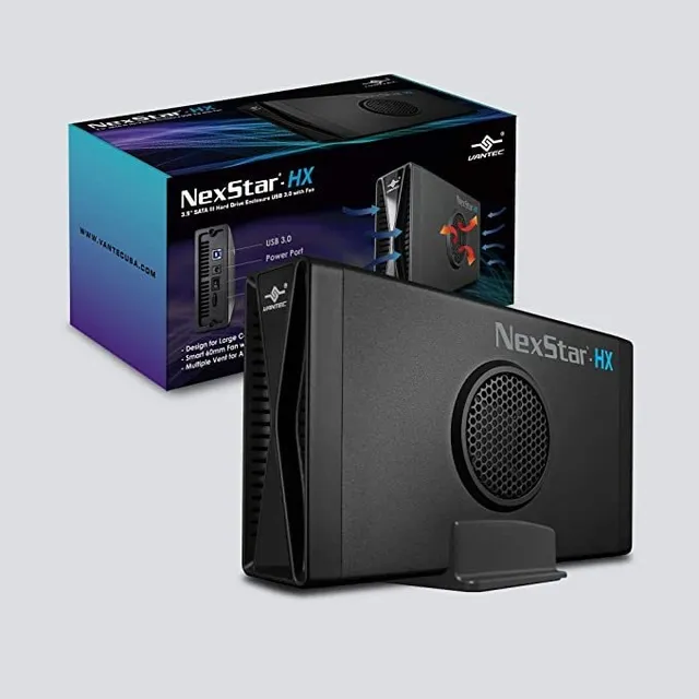 Nexstar Hx, 3,5 Sata Iii Caja De Disco Duro Usb 3.0 Con Ven