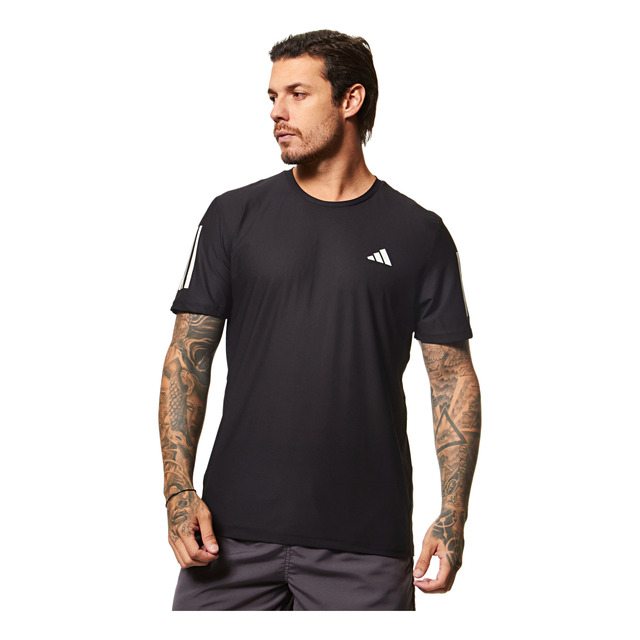 Camiseta Masculino Own The Run Base adidas Camiseta Masculino Own The Run Base adidas