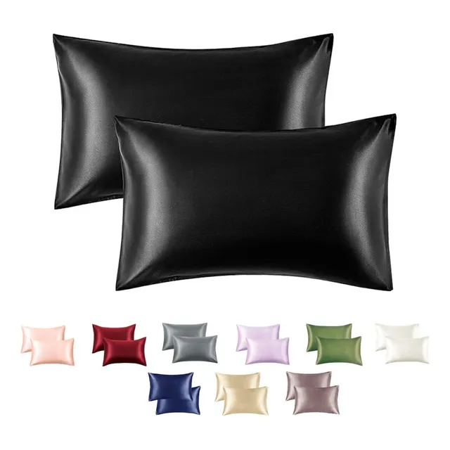 Funda Almohada Satin Saten Tipo Seda Set X2 Unids 100 O 76cm