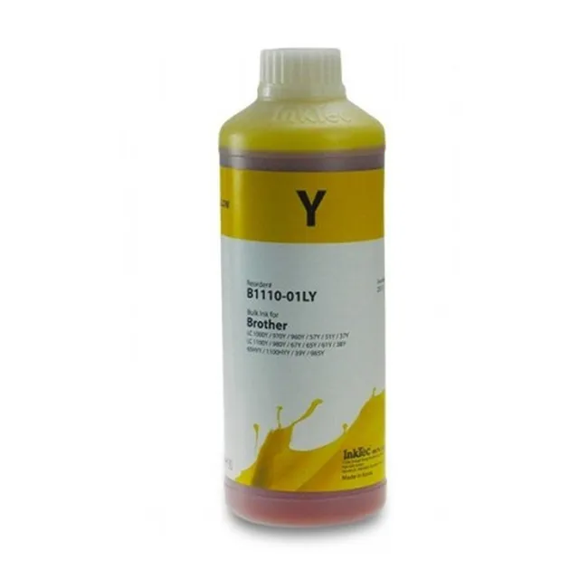 Tinta Inktec 1lt Dye Inktec Calidad 100% Sellada Amarillo