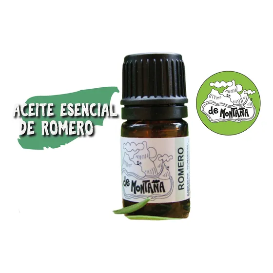 Aceite Esencial De Romero De Montaña
