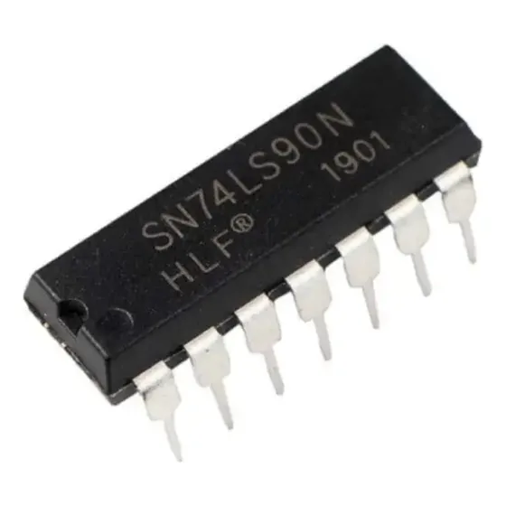 10 Pzas 74ls90 7490 Contador De Decadas 4bits Circuito Mv 