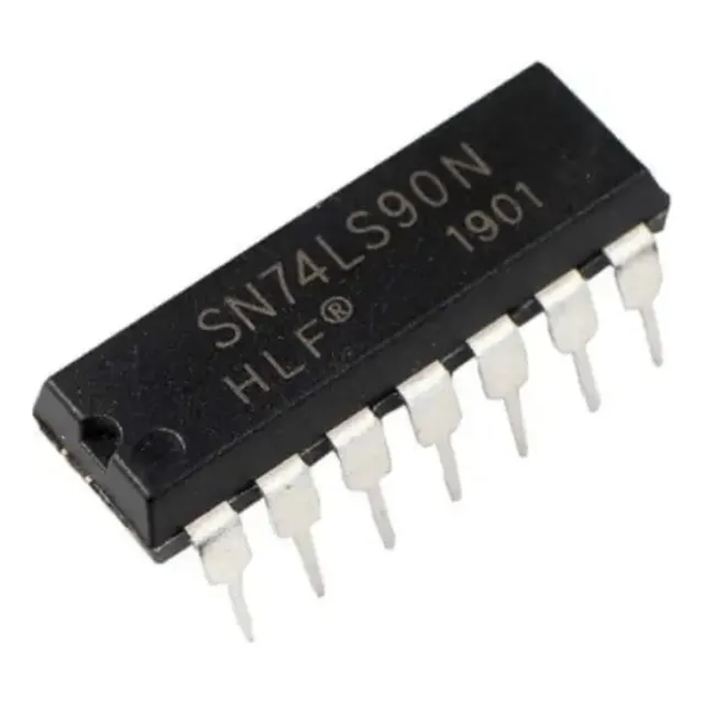 10 Pzas 74ls90 7490 Contador De Decadas 4bits Circuito Mv 