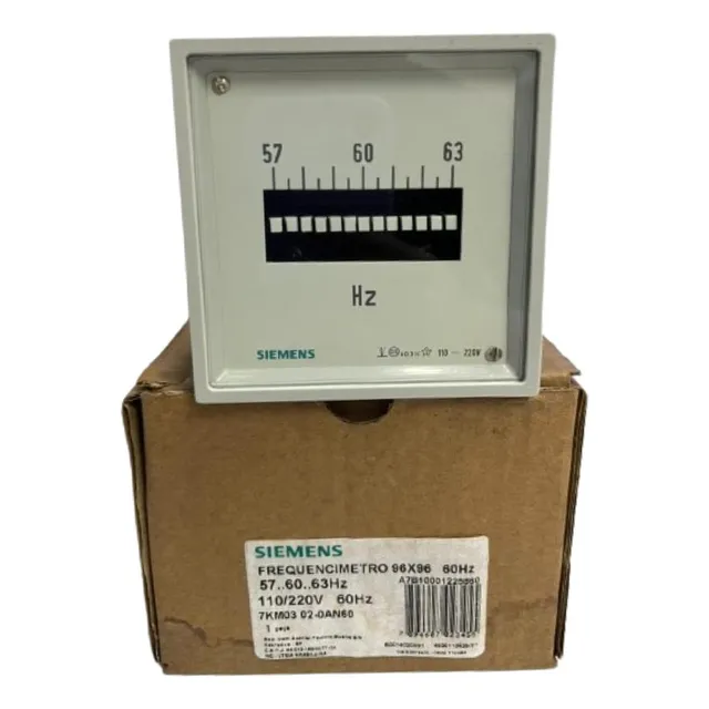 Frequêncimetro Lv96 60hz 110/220v - Siemens