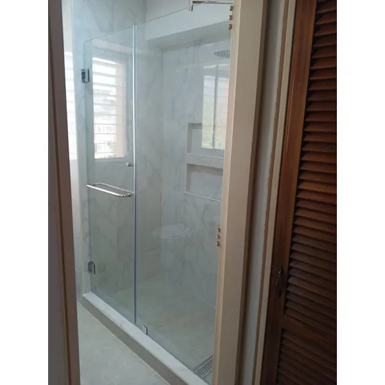 Puerta De Baño De Vidrio Templado 