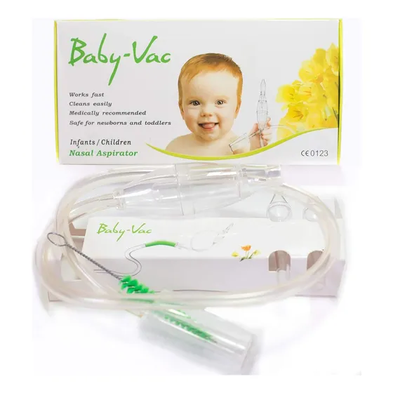 Aspirador Nasal Para Bebés Clínicamente Probado Por Nariz