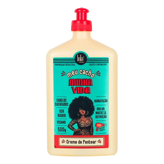Creme De Pentear Meu Cacho Minha Vida 500g Lola Cosmetics