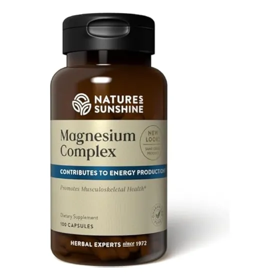 Complejo De Magnesio Natures Sunshine - Alta Potencia