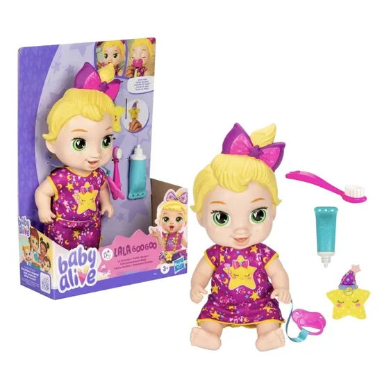 Muñeca Baby Alive Lala Goo Goo Dulces Sueños 28 Cm