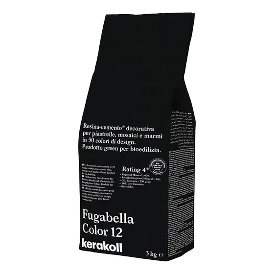 Pastina Kerakoll Color Negro 12 Presentación 3 Kg