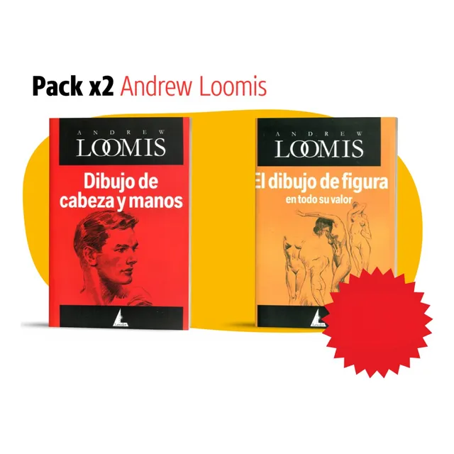 Pack 2 Loomis. Dibujo Cabeza Y Manos + Figura Humana