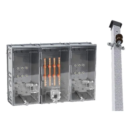 Kit Poste Padrão Edp + Caixa De Luz Para 2 Medidores 16mm