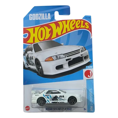 Carro Hot Wheels Premium Nissan Skyline GT-R R32 Pandem 1:64