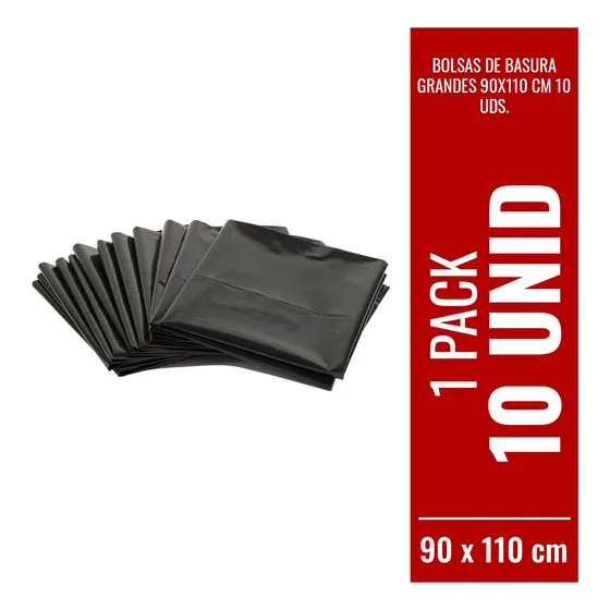 Bolsas De Basura Grandes 90x110 Cm 10 Uds.