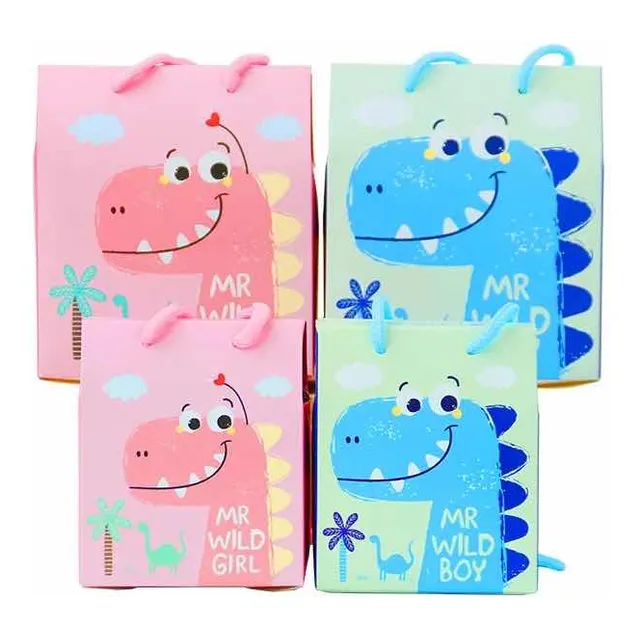 6 Cajas Recordario Fiesta Niños Dinosaurio