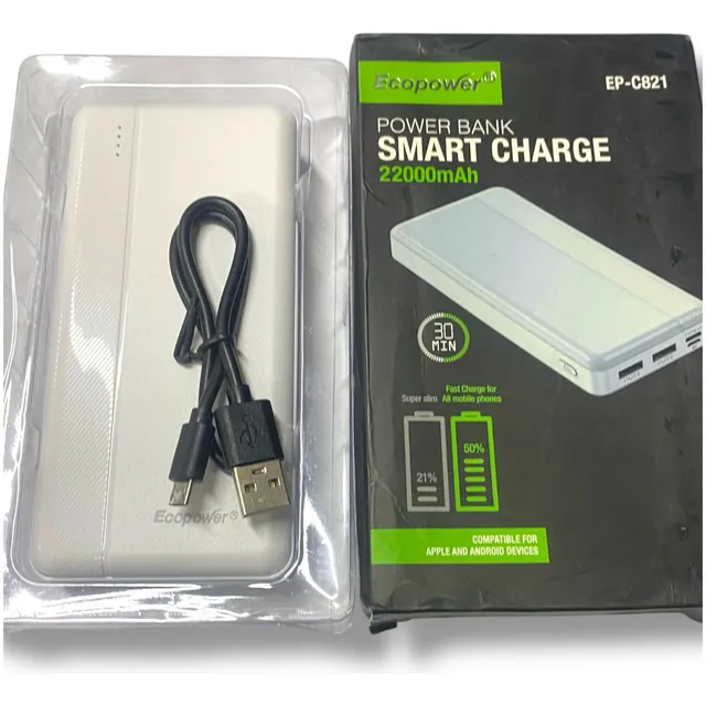 Power-bank Smart Charge Ecopower  22000mah Ep-c821