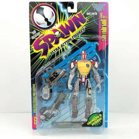 Spawn Super Patriot Ultra Acción Serie 6 Mcfarlane Toys