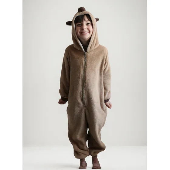 Pijama De Capibara Enterito Peludito Capybara Carpincho