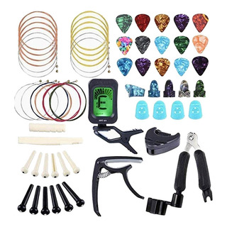Kit De Accesorios Para Guitarra, 64 Piezas De Herramientas Kit De Accesorios Para Guitarra, 64 Piezas De Herramientas