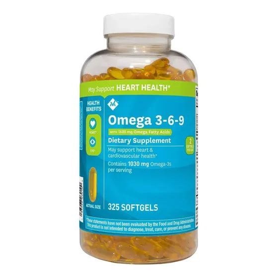 Omega 3-6-9 1030 Mg Members Mark 325 Cápsulas Blandas