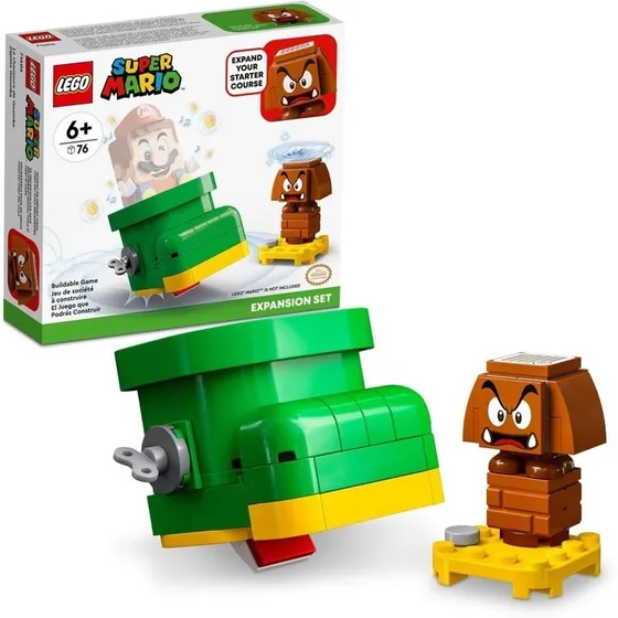 Kit Lego Super Mario Set De Expansión Zapato Goomba 71404 Cantidad de piezas 76