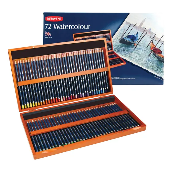 L&aacute;pices De Colores Derwent Inktense De Acuarelables,