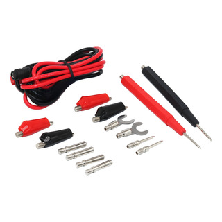 Kit Punta Multimetro Digital Prueba Cable Universal 20amp Kit Punta Multimetro Digital Prueba Cable Universal 20amp