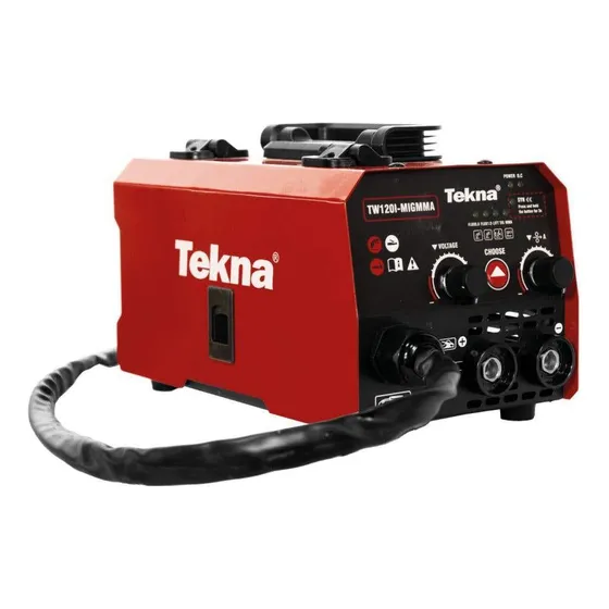 Máquina Inversora De Solda Tekna 100a 220v Frequência 60hz