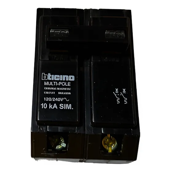 Breaker Bticino Tiven (tql) 2x60 Amp 220v