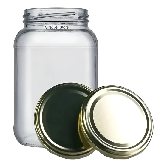 20 Pote De Vidro Conserva Para Saladas E Bolo 500ml Geleia
